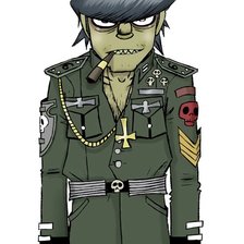 Схема вышивки «Gorillaz»