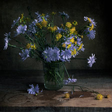 Схема вышивки «Полевые цветы»