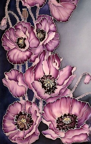 маки - цветы, растения, букет - оригинал