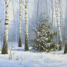 Схема вышивки «Зимняя сказка»