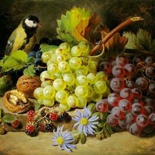 Схема вышивки «Натюрморт. Худ. Йозеф Лауэр»