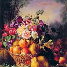 Эжен-Адолф Шевалье. Натюрморт.