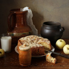 Схема вышивки «Яблочный пирог»