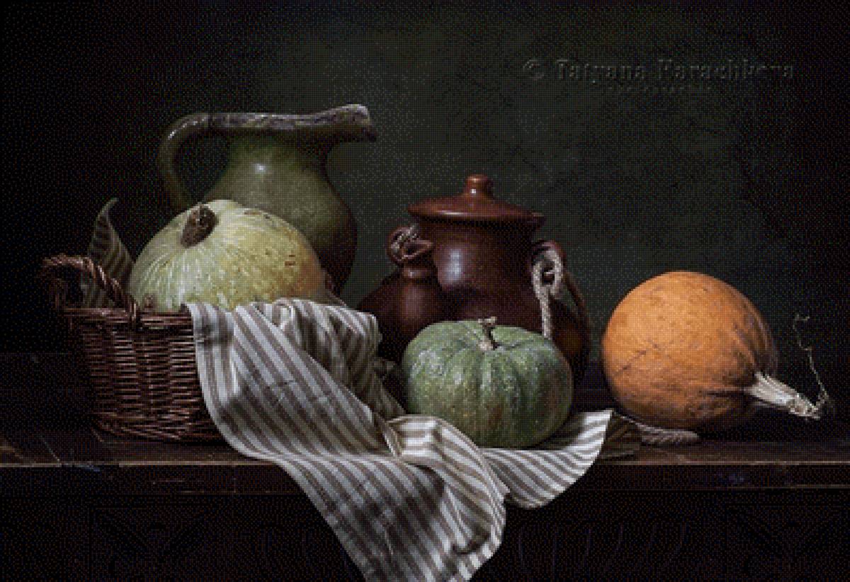 Тыква - натюрморт, тыква - предпросмотр