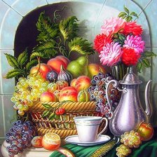 Схема вышивки «Натюрморт»