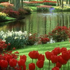 Схема вышивки «Весна»