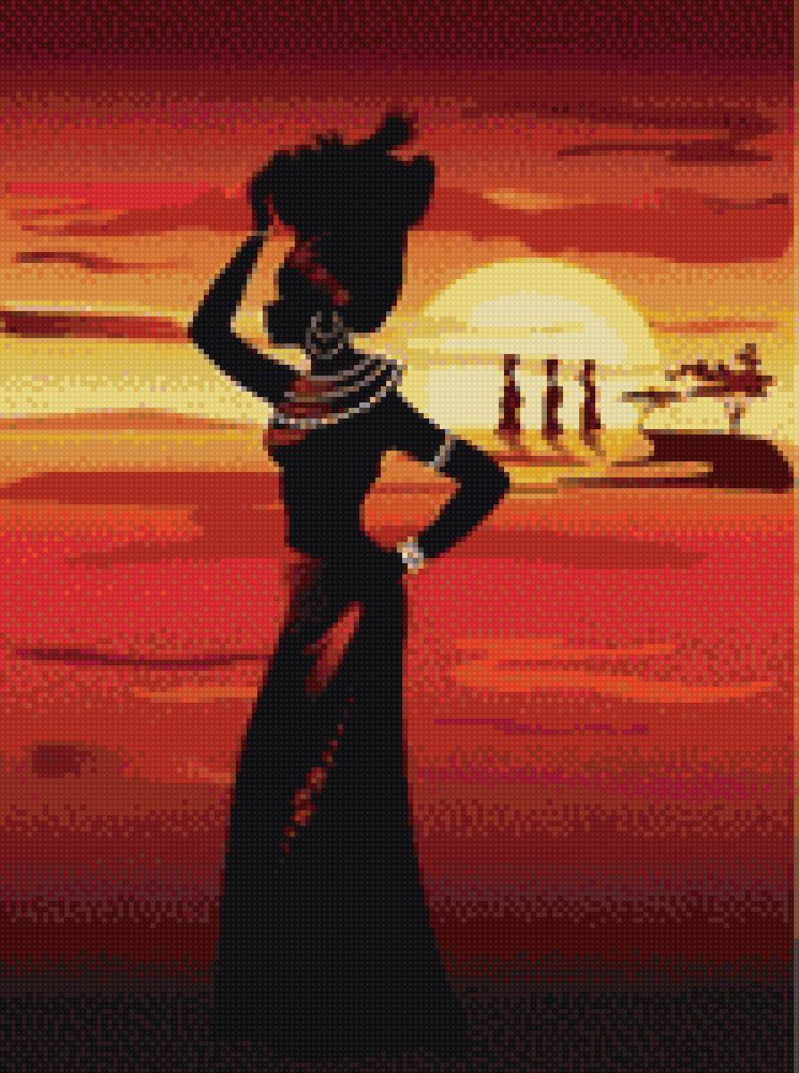 Африканка - предпросмотр