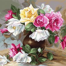 Схема вышивки «Букет»