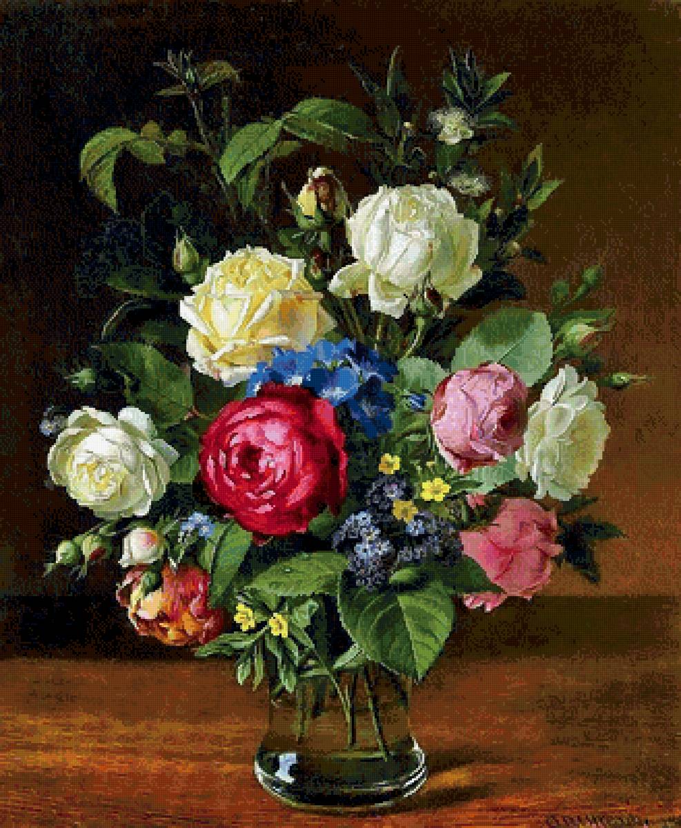 Натюрморт. Худ. Отто Дидрик Оттесен - натюрморт, отто дидрик оттесен - предпросмотр