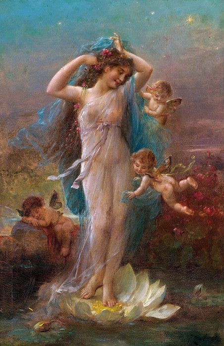 ХАНС ЗАЦКА.  ВЕЧЕР - люди - оригинал