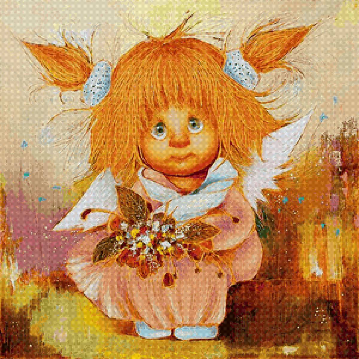 СОЛНЕЧНЫЙ АНГЕЛ - домовята солнечный ангел, ангелы - предпросмотр