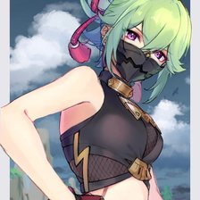 Схема вышивки «Куки Синобу»