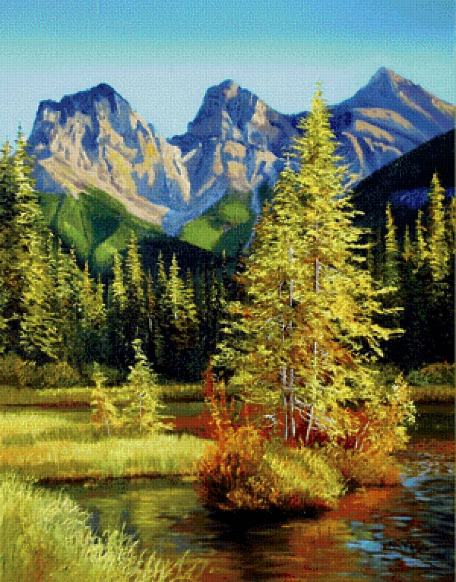 Пейзаж. - природа, пейзаж, горы. - предпросмотр