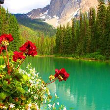 Схема вышивки «Пейзаж.»