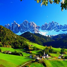 Схема вышивки «Пейзаж.»