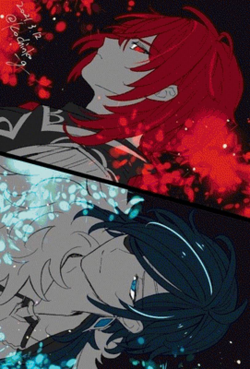 Дилюк/Кейа - genshin impact - предпросмотр