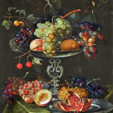 Схема вышивки «Натюрморт. Худ. Якоб Маррель»