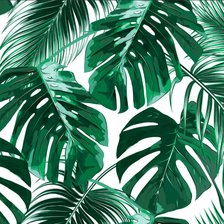 Оригинал схемы вышивки «Тропические листья» (№2515399)