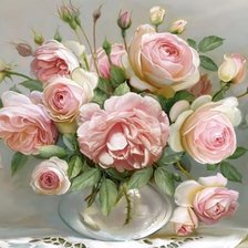 Схема вышивки «Цветы»