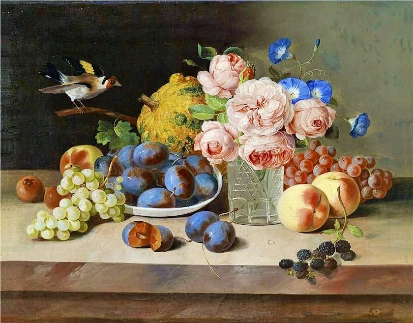 Франц Ксавер Петтер. Натюрморт - франц ксавер петтер, натюрморт - оригинал
