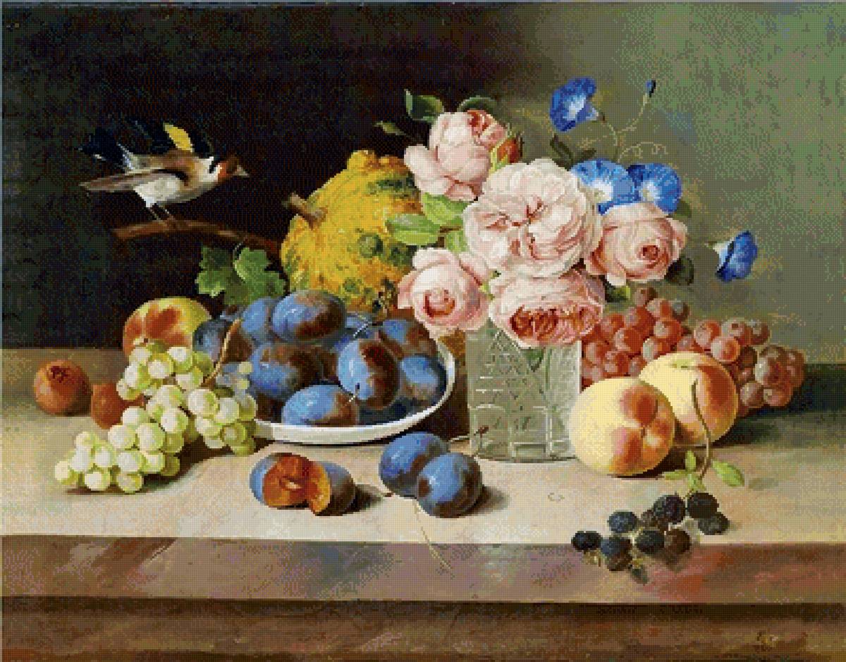 Франц Ксавер Петтер. Натюрморт - натюрморт, франц ксавер петтер - предпросмотр