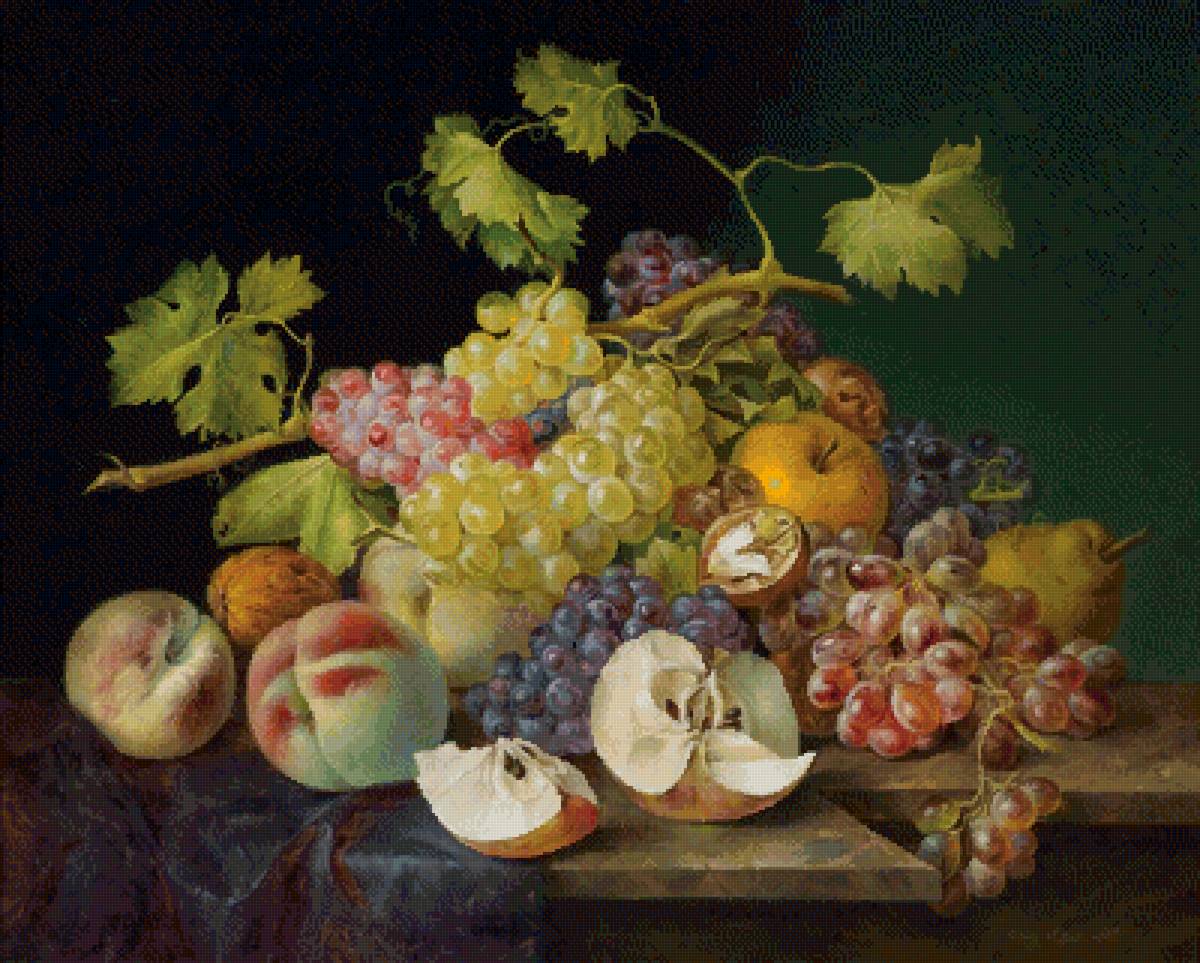 Франц Ксавер Петтер.Натюрморт - франц ксавер петтер, натюрморт - предпросмотр