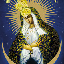 Схема вышивки «остробрамская 15х21»