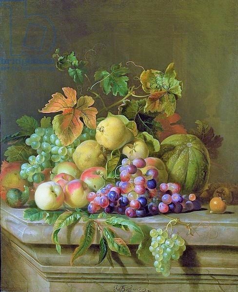 Натюрморт.  Худ. Якоб Богдани - якоб богдани, натюрморт - оригинал