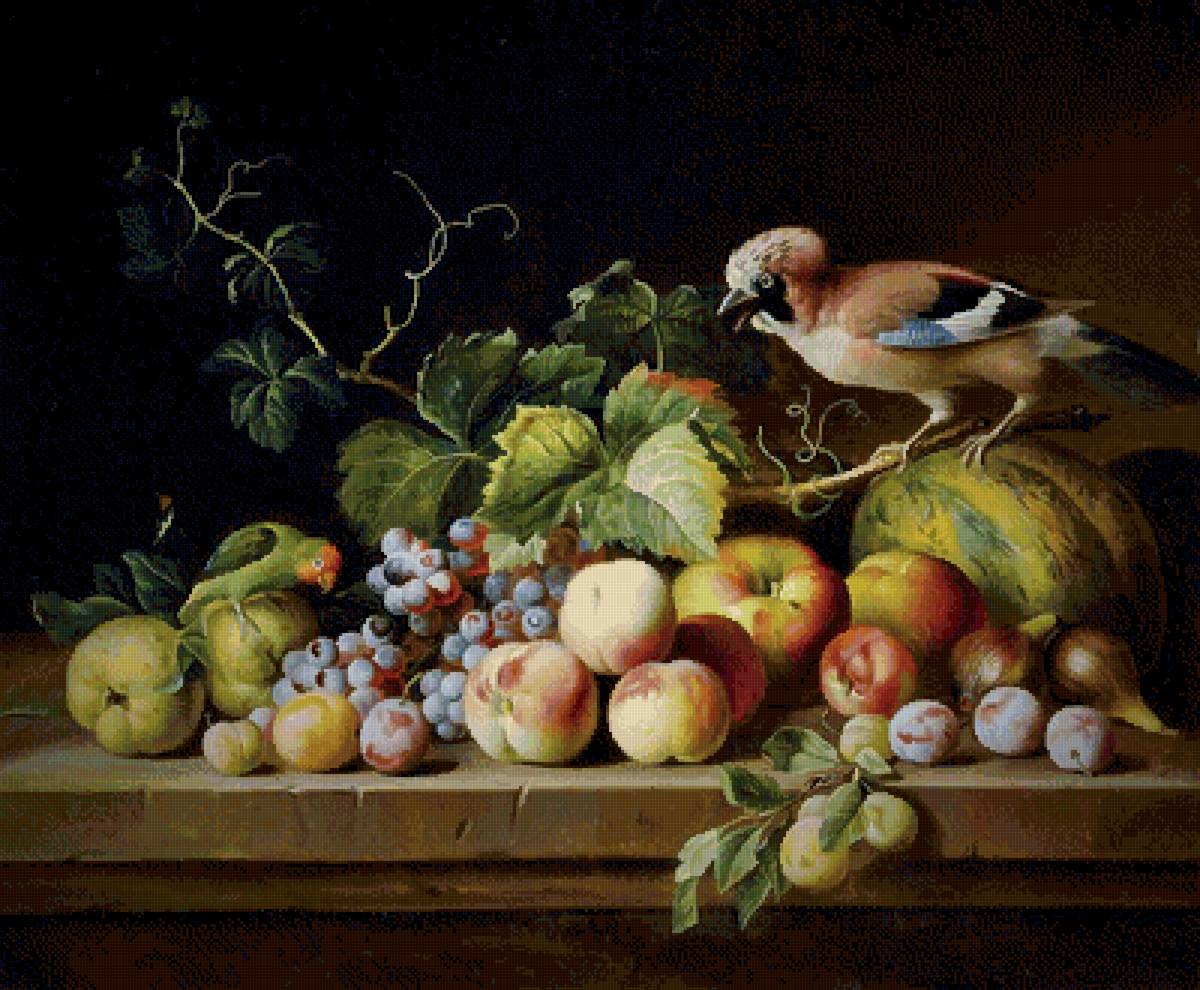 Натюрморт. Худ. Якоб Богдани - якоб богдани, натюрморт - предпросмотр