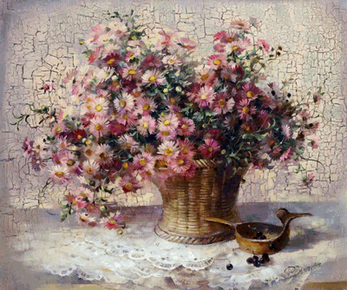 Натюрморт. Худ. Римма Вьюгова - римма вьюгова, натюрморт - предпросмотр