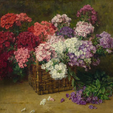 Схема вышивки «Художник Клара фон Сиверс»