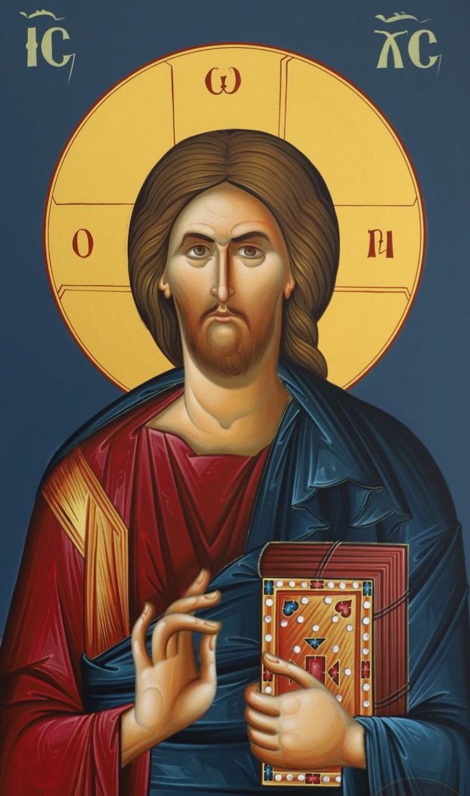 Isus - ikona, religija - оригинал
