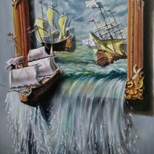 Схема вышивки «naufragiu»