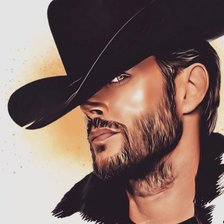 Схема вышивки «Jensen Ackles»