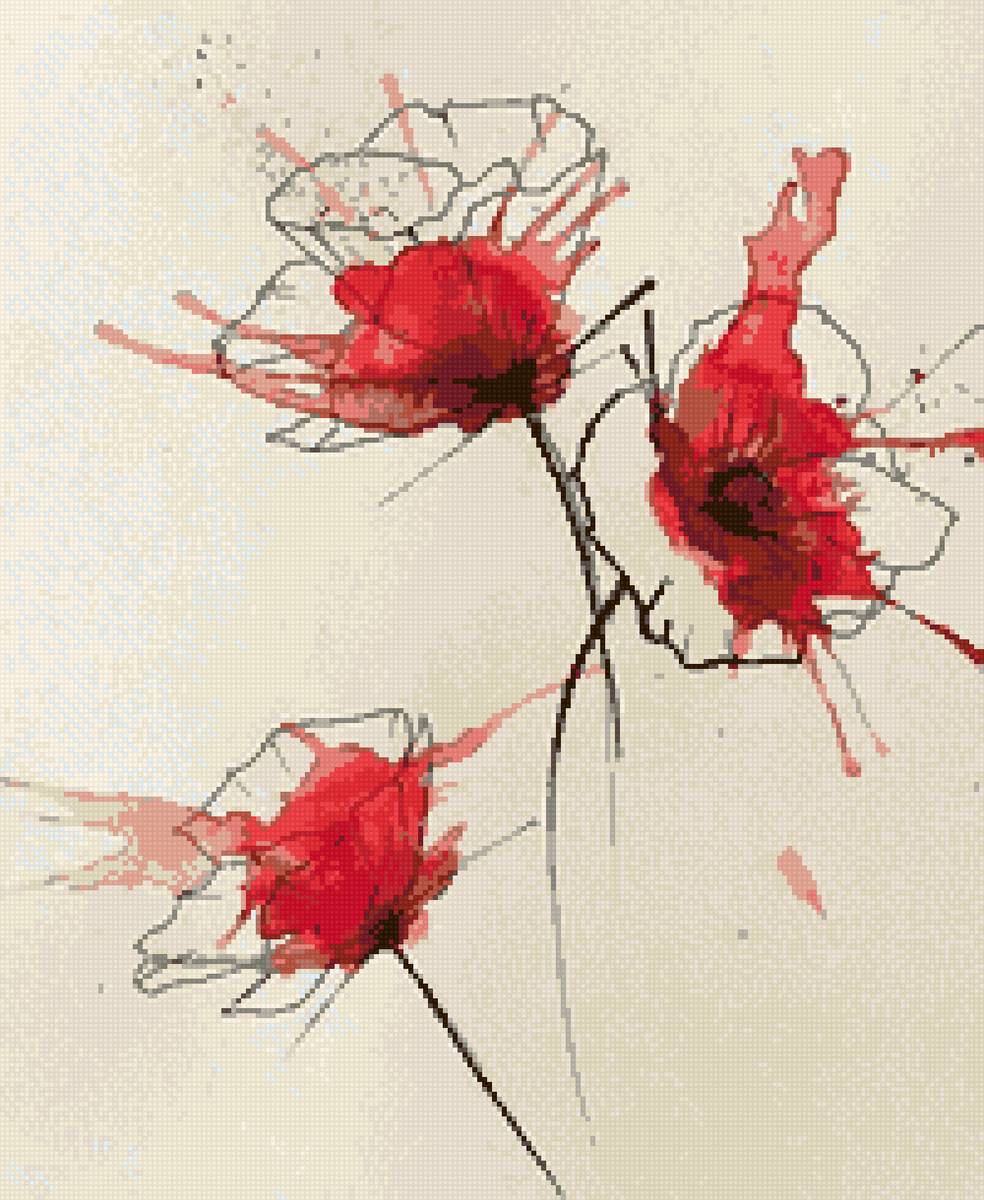 Маки - мак, цветы - предпросмотр