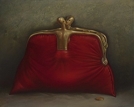 ВЛАДИМИР КУШ. КРАСНЫЙ КОШЕЛЁК - картины - оригинал