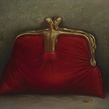 Схема вышивки «ВЛАДИМИР КУШ. КРАСНЫЙ КОШЕЛЁК»