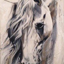 Схема вышивки «Лошадь»