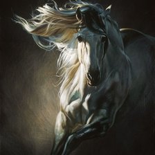 Схема вышивки «Лошадь»