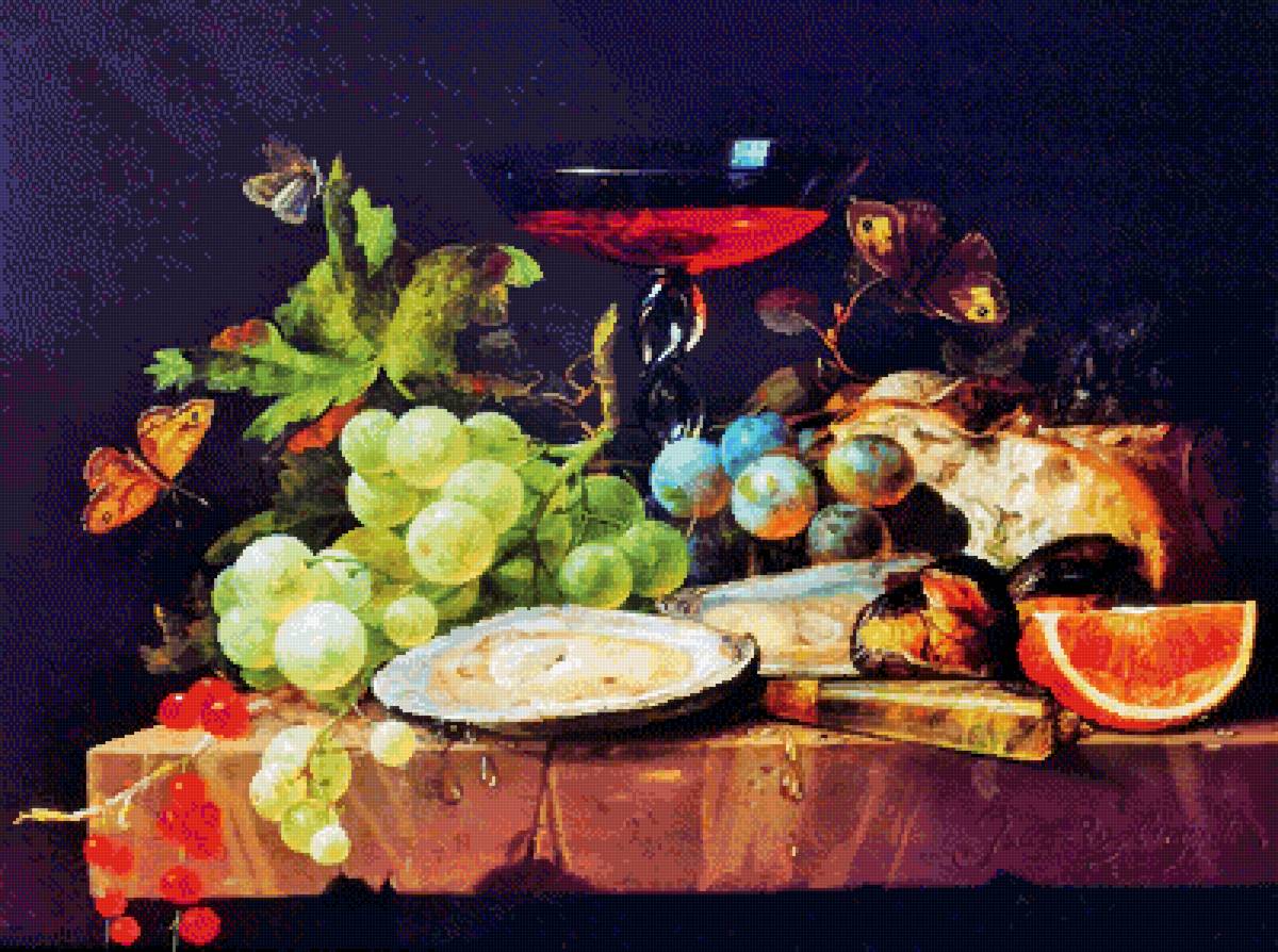 Якоб ван Вальскапелле. Натюрморт - натюрморт, якоб ван вальскапелле - предпросмотр