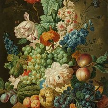 Схема вышивки «Паулюс Теодорус Ван Брюссель. Натюрморт»