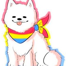 Схема вышивки «Пёсик»