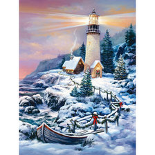 Схема вышивки «Маяк»