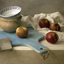 Оригинал схемы вышивки «Яблочный натюрморт» (№2519544)