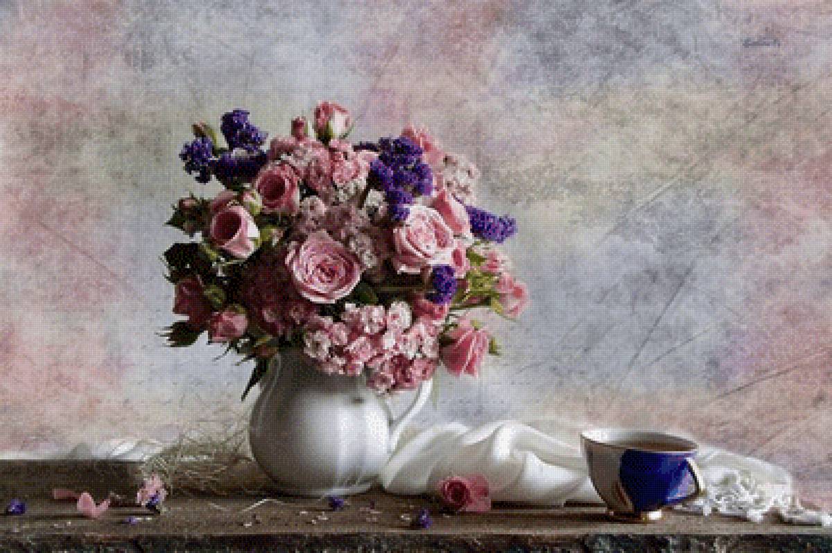 Букет - натюрморт - предпросмотр