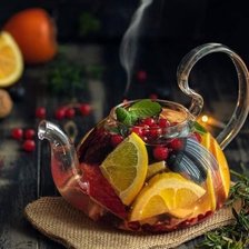 Схема вышивки «чай»