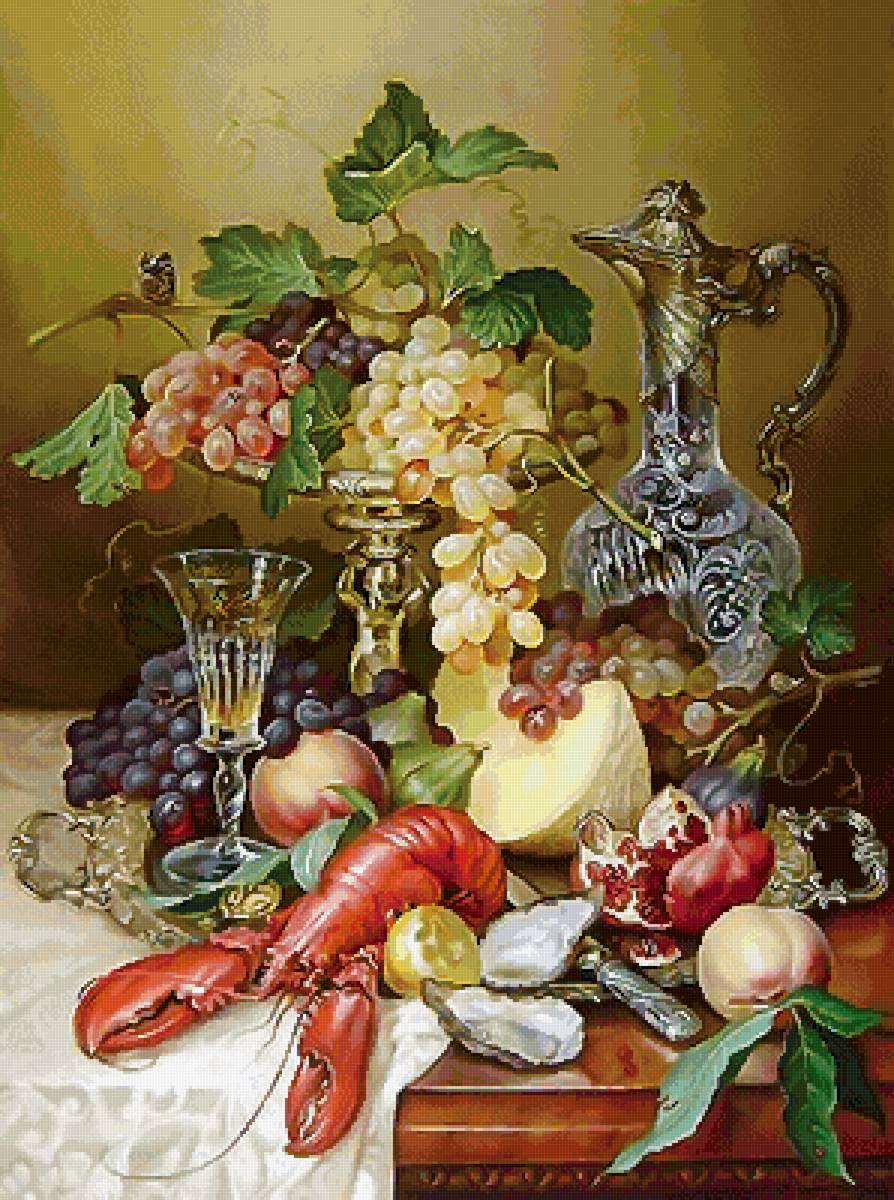 Дмитрий Власов. Натюрморт. - натюрморт, лобстер, дмитрий власов, омар - предпросмотр