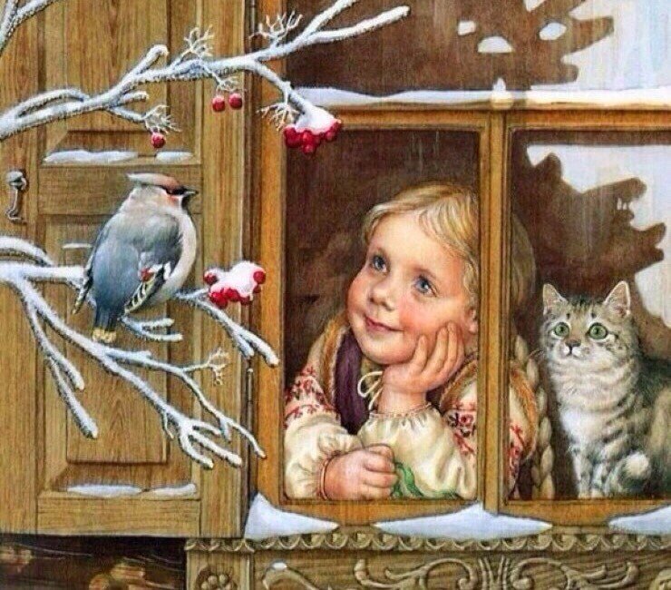 зимнее окно Романова - зимнее окно романова - оригинал