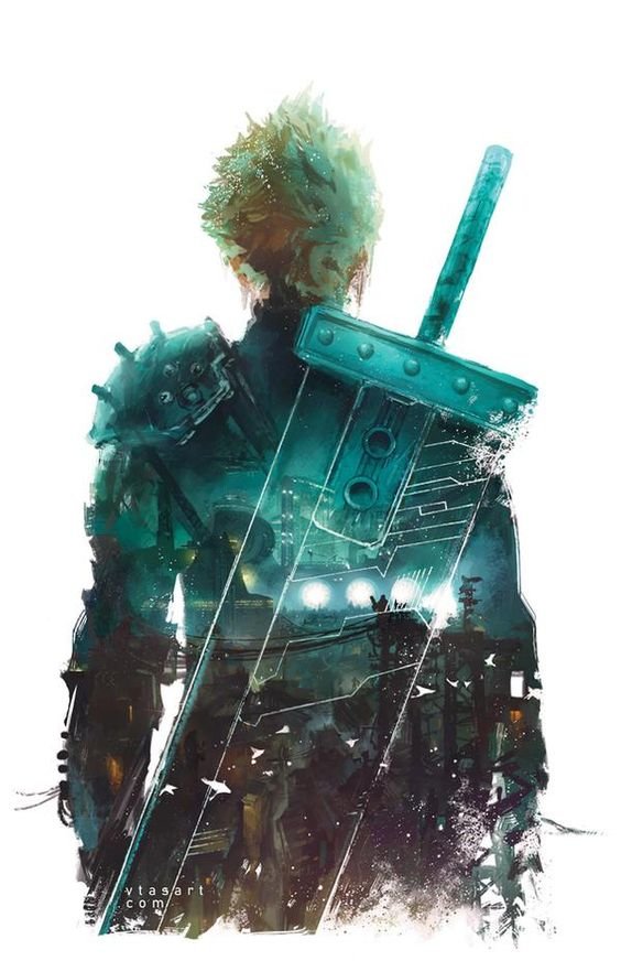 Final Fantasy 7 Клауд - final fantasy, клауд - оригинал