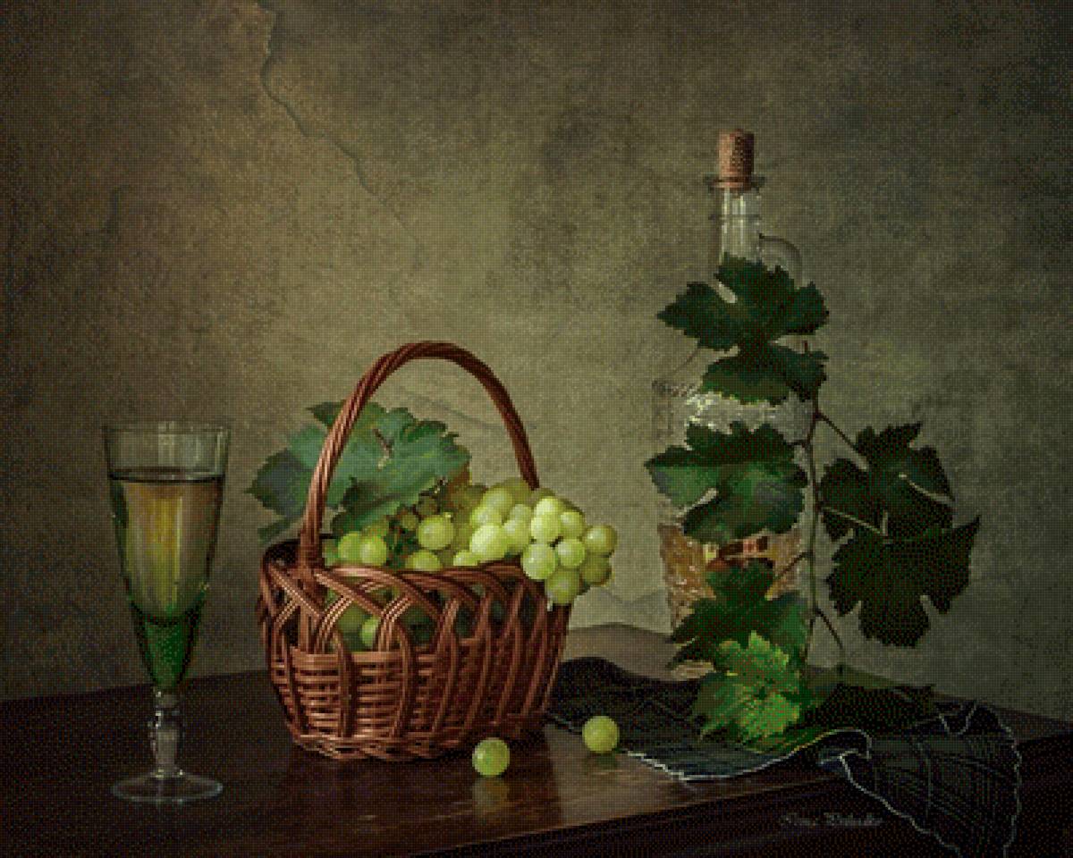 Молодое вино - вино, виноград, натюрморт - предпросмотр